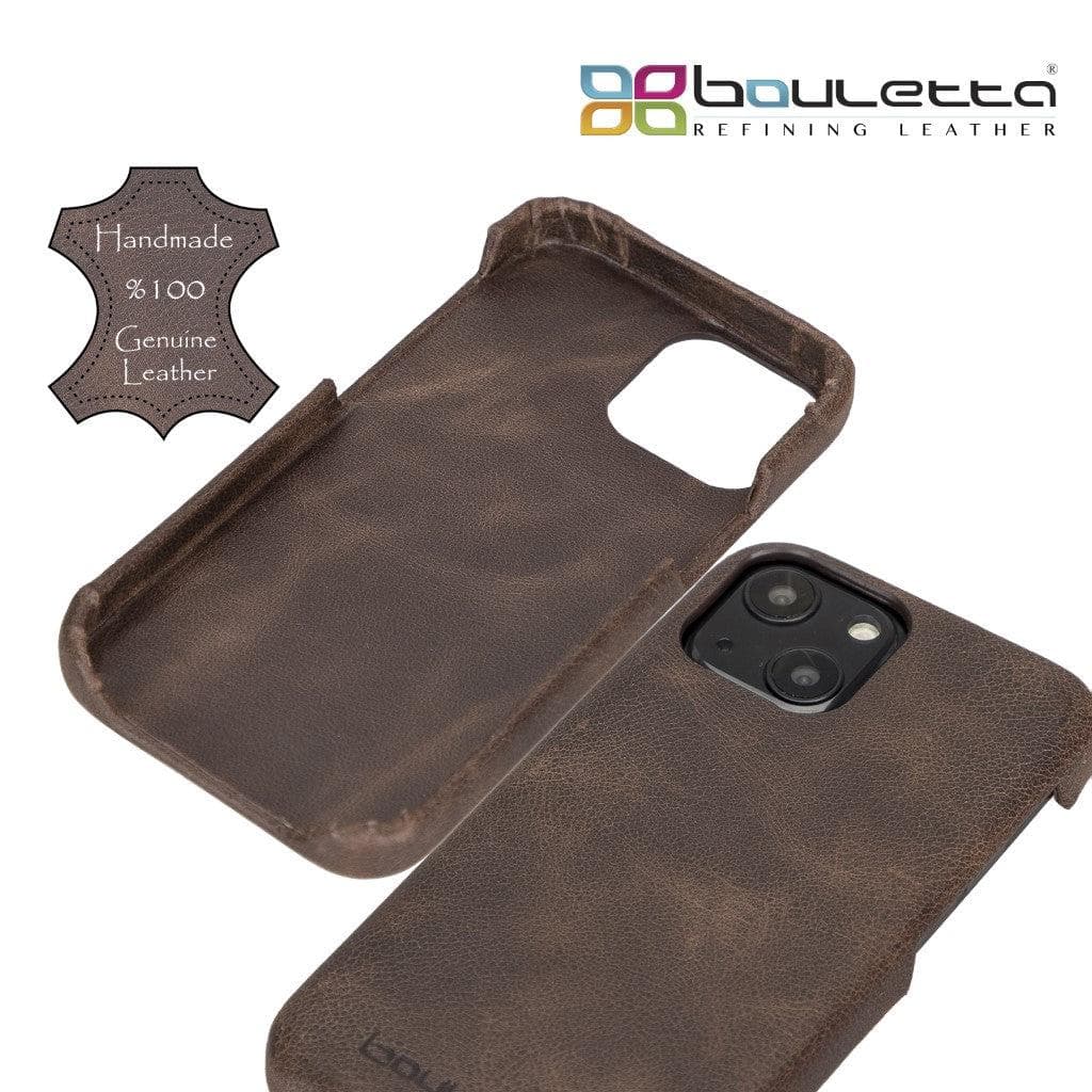 Bayelon F360 Genuine Leather Case for iPhone 13 Pro Max