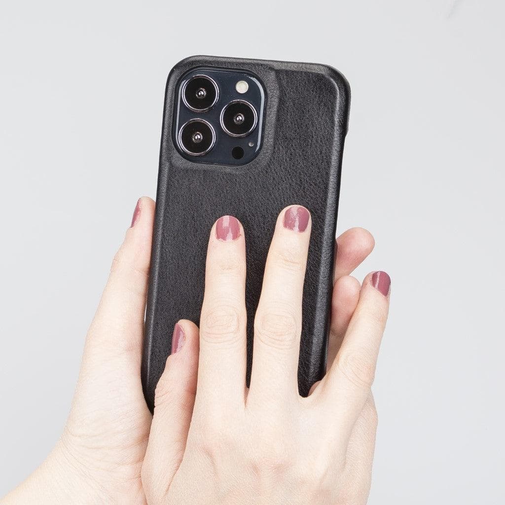Bayelon F360 Genuine Leather Case for iPhone 13 Pro Max