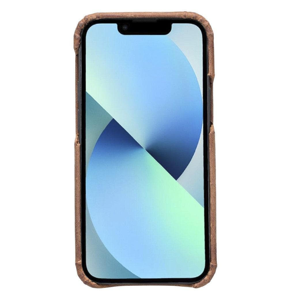 Bayelon F360 Genuine Leather Case for iPhone 13 Pro Max