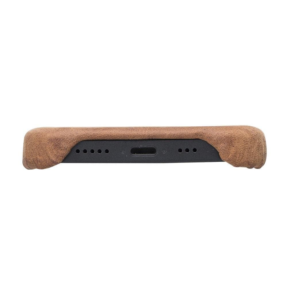 Bayelon F360 Genuine Leather Case for iPhone 13 Pro Max