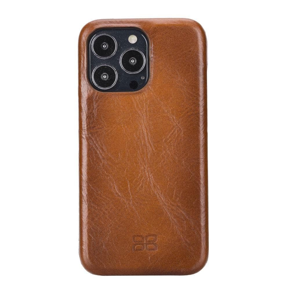 Bayelon F360 Genuine Leather Case for iPhone 13 Pro Max