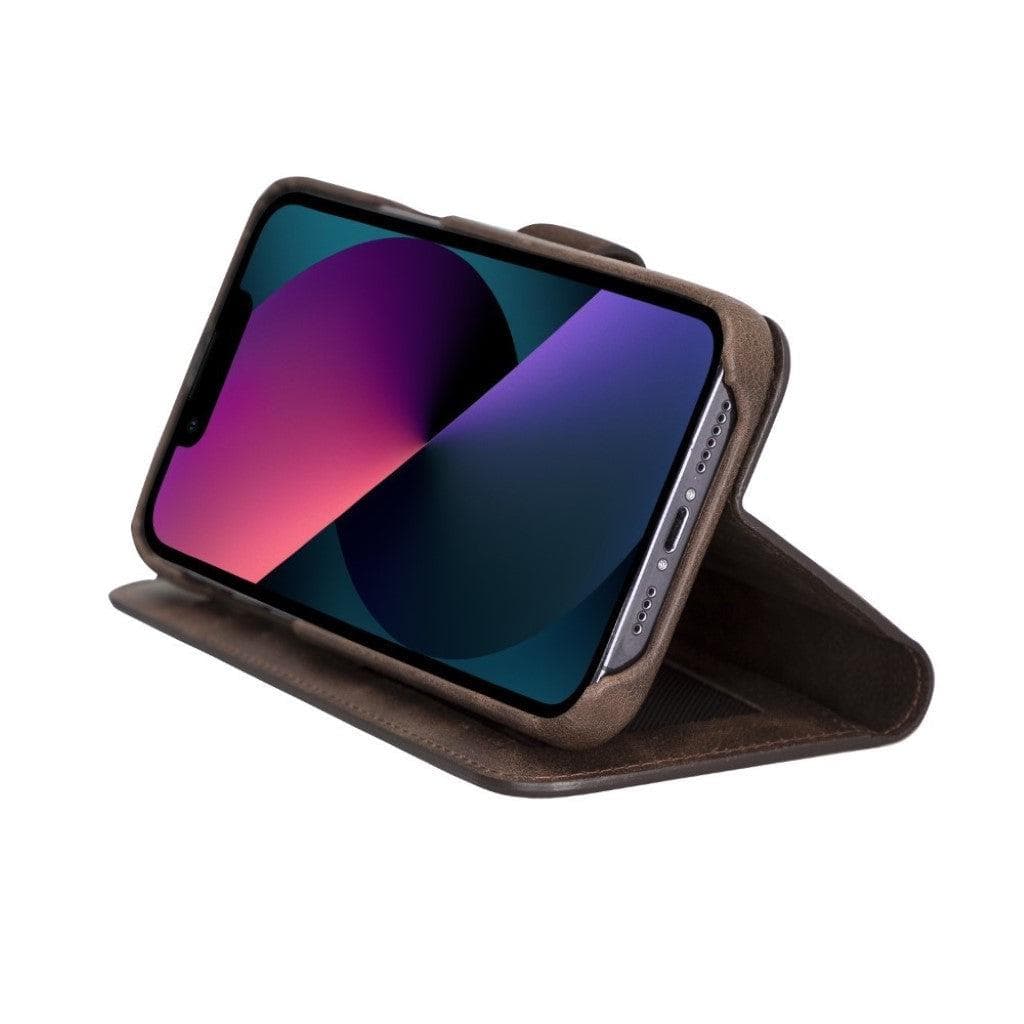 Bayelon F360 Magic Leather Wallet Case for iPhone 13 Pro Max