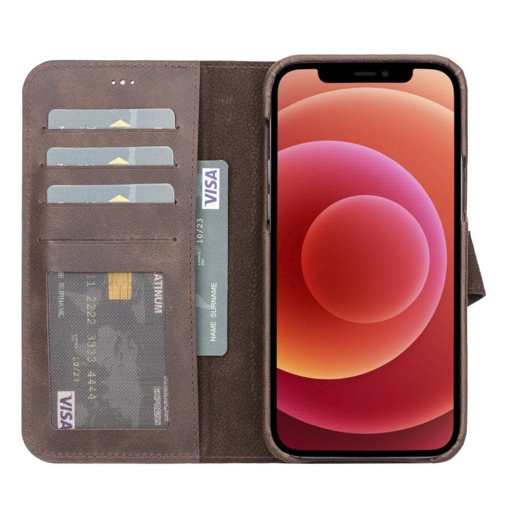 Bayelon F360 Magic Leather Wallet Case for iPhone 13 Pro Max