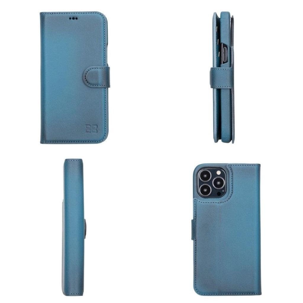Bayelon F360 Magic Leather Wallet Case for iPhone 13 Pro Max