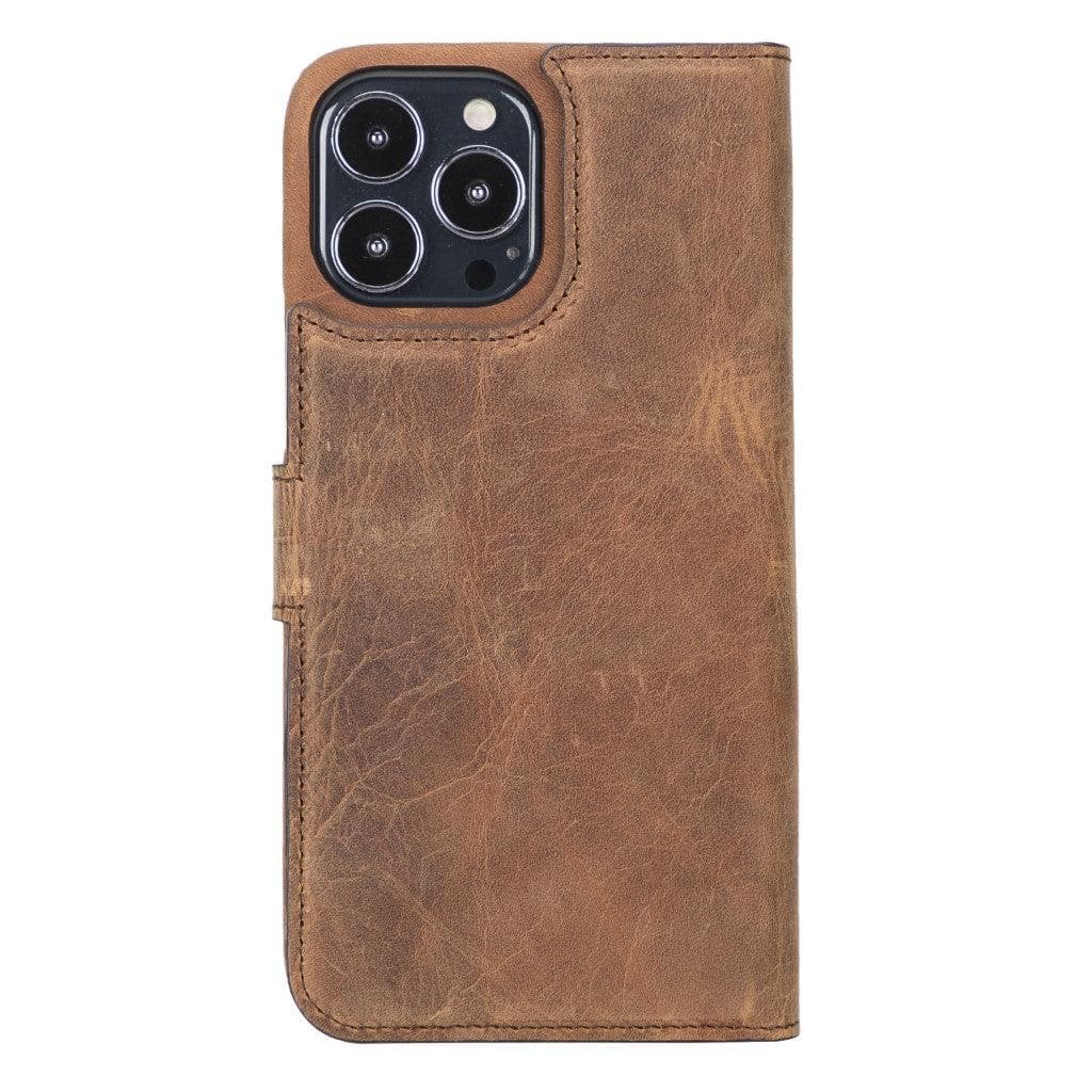 Bayelon F360 Magic Leather Wallet Case for iPhone 13 Pro Max