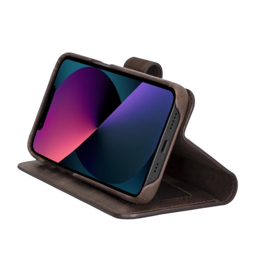 Bayelon F360 Magic Leather Detachable Wallet Case for iPhone 13