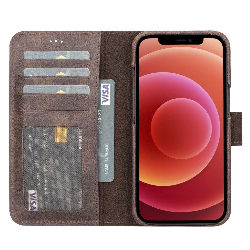 Bayelon F360 Magic Leather Wallet Case for iPhone 13 Pro Max