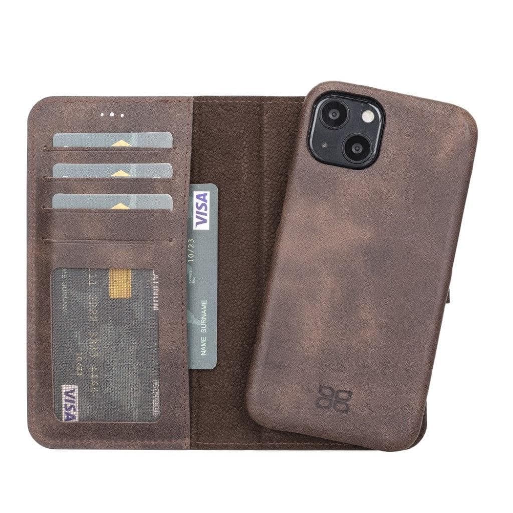 Bayelon F360 Magic Leather iPhone 13 Pro Detachable Wallet Case