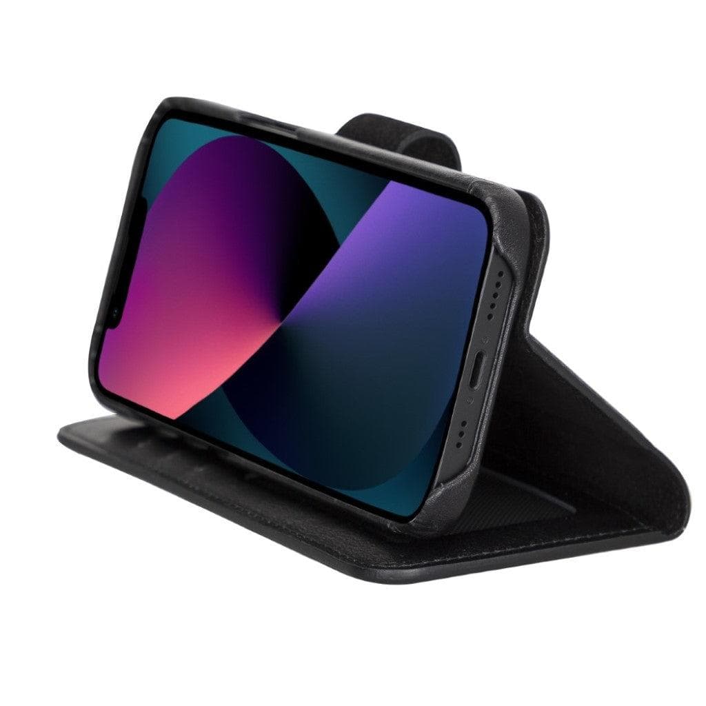 Bayelon F360 Magic Leather iPhone 13 Pro Detachable Wallet Case