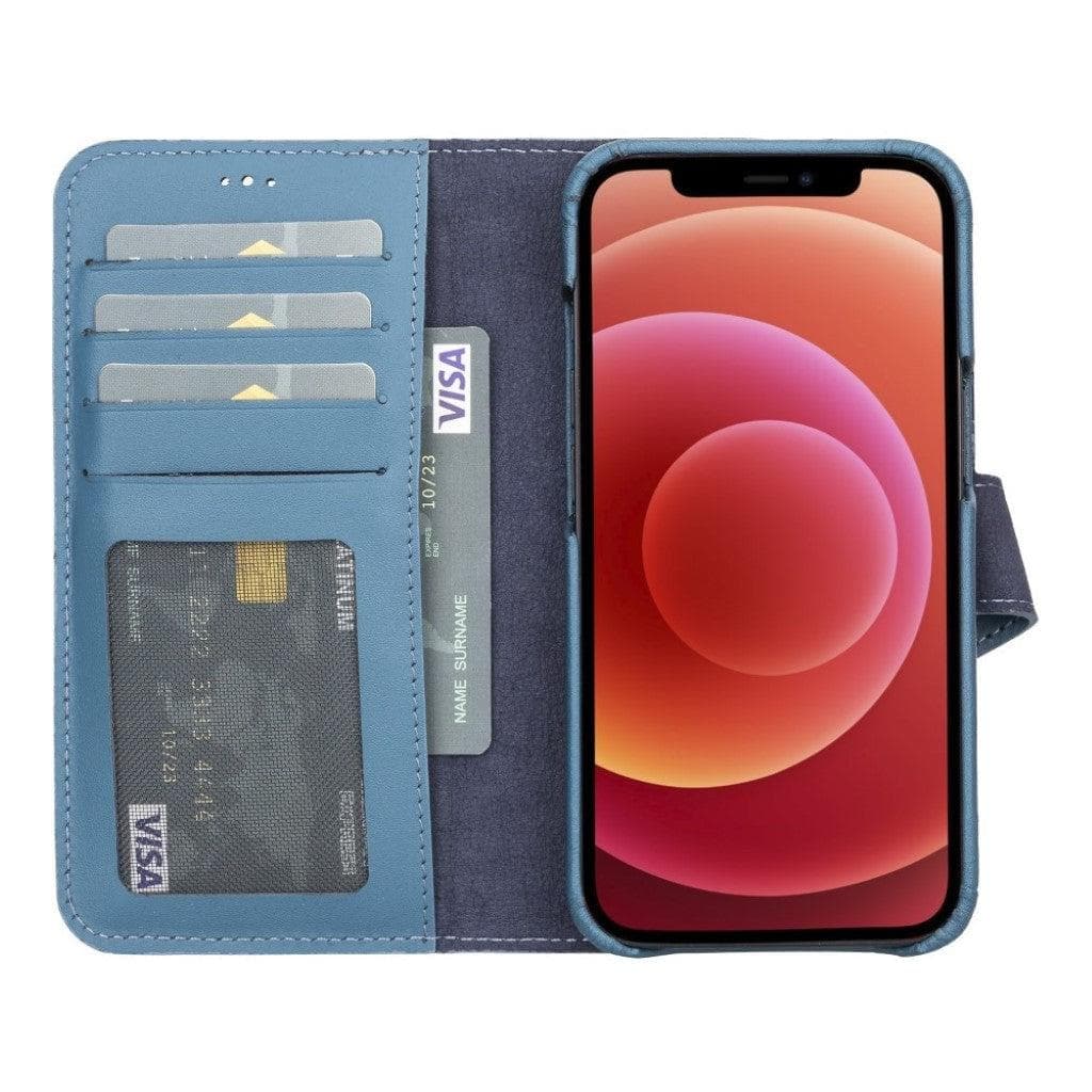 Bayelon F360 Magic Leather Wallet Case for iPhone 13 Pro Max