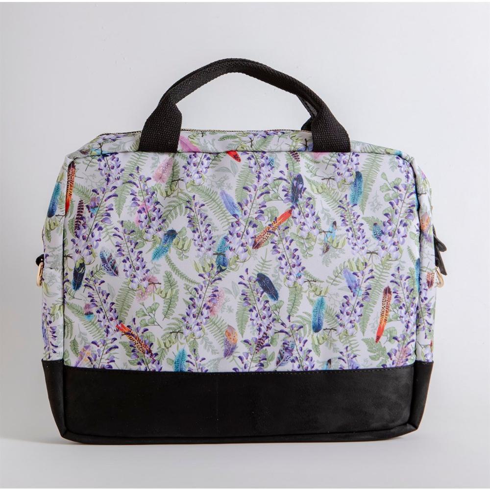 BloominBag Fuzzy Blossom 13-14 Inch Laptop / MacBook Bag