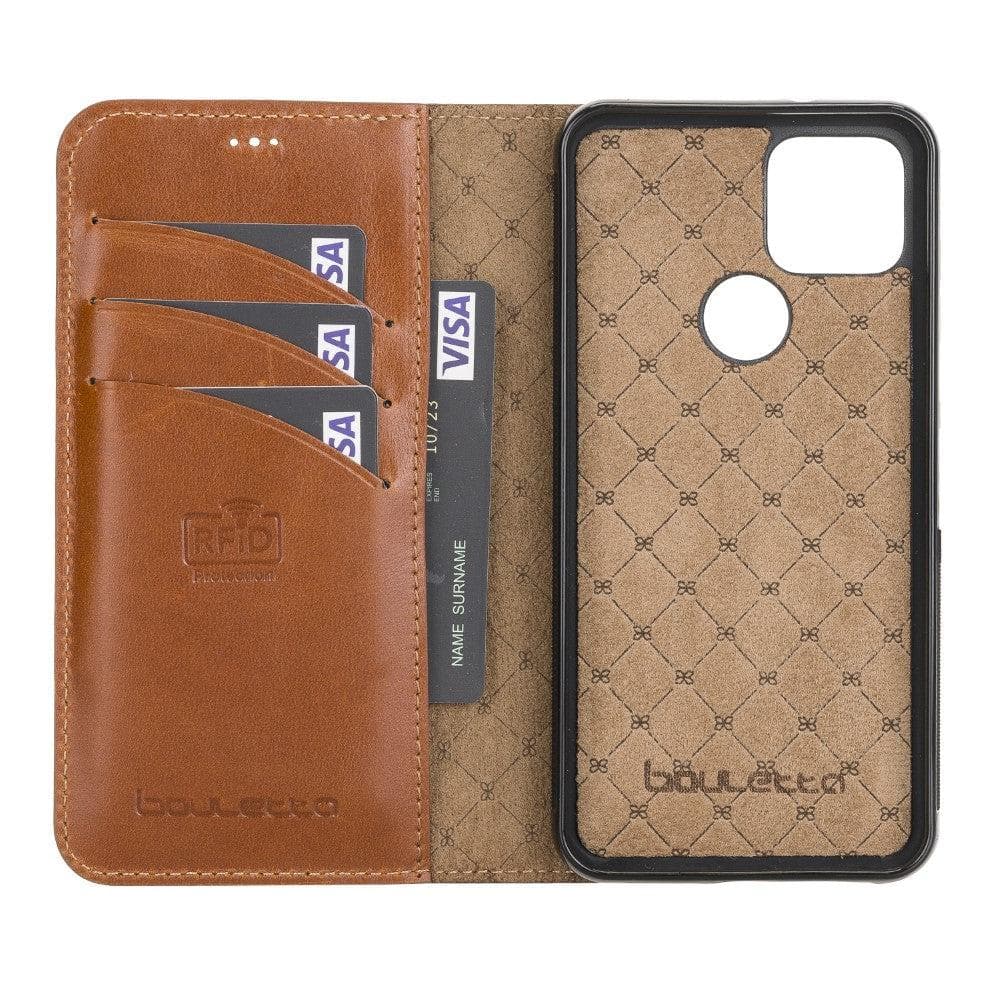 Bayelon Magic Google Pixel 5 Detachable Leather Case - MW
