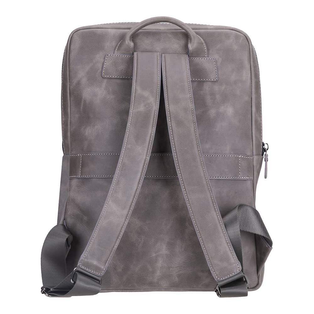 Bayelon Hidden Castle Genuine Leather Laptop Backpack