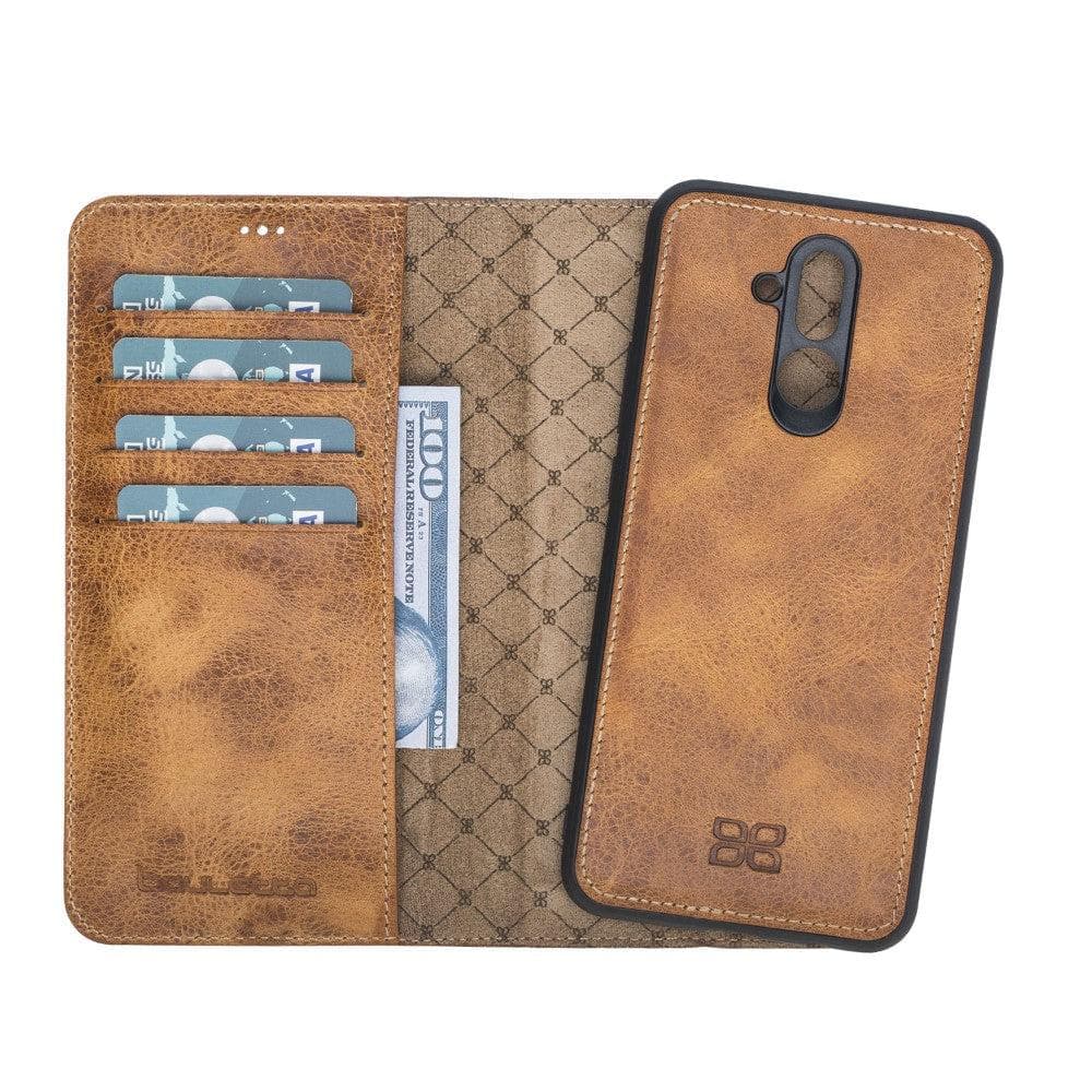Bayelon Magic Huawei Mate 20 Lite Detachable Leather Case by Bayelon Sandy Tan