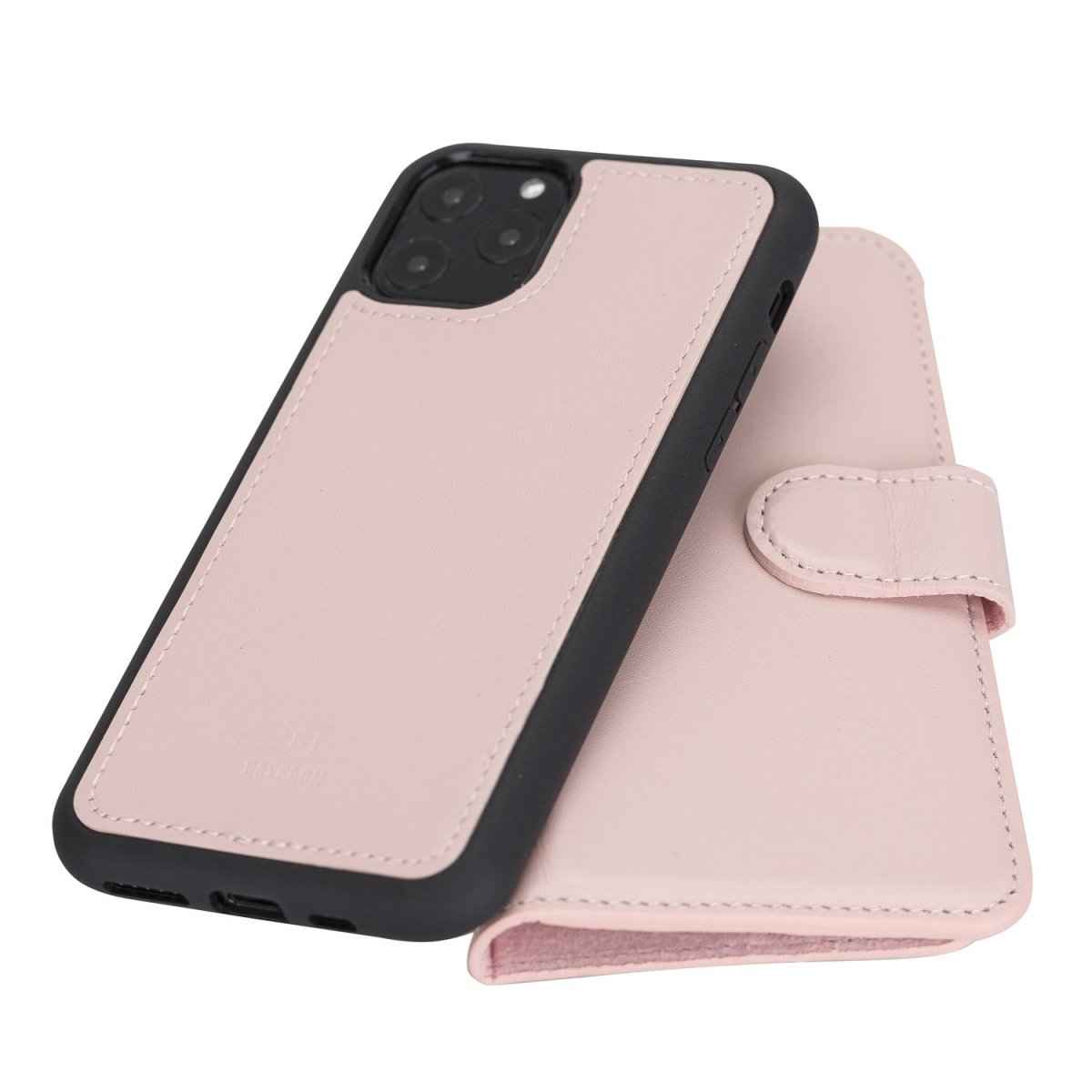 Bayelon iPhone 11 Pro 5.8" Leather Detachable Magnetic Wallet Case