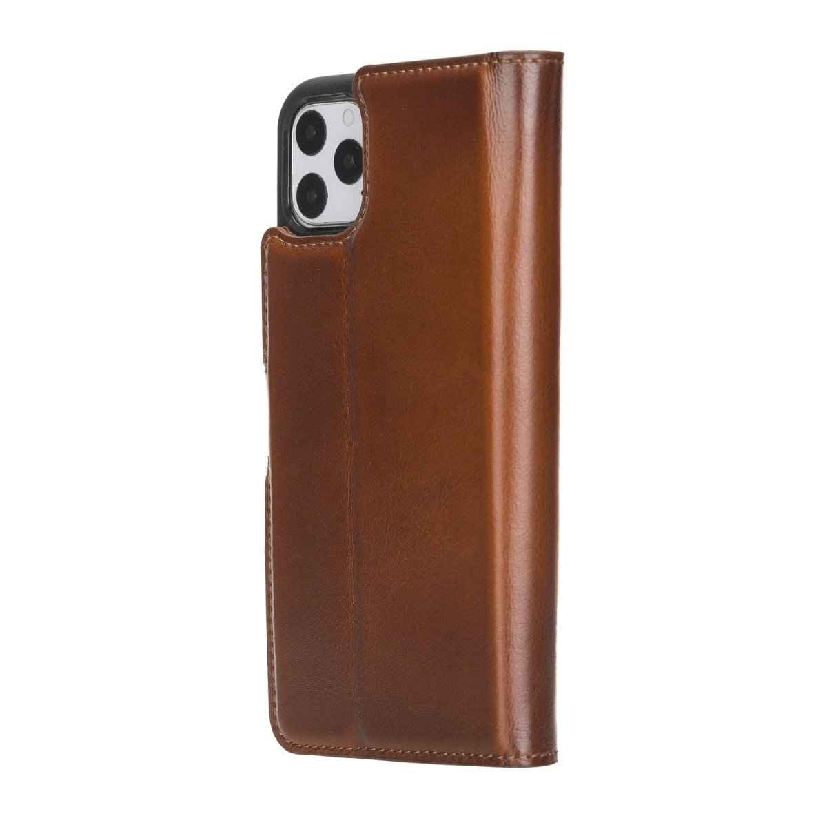 Bayelon iPhone 11 Pro Max 6.5" Leather Detachable Magnetic Wallet Case