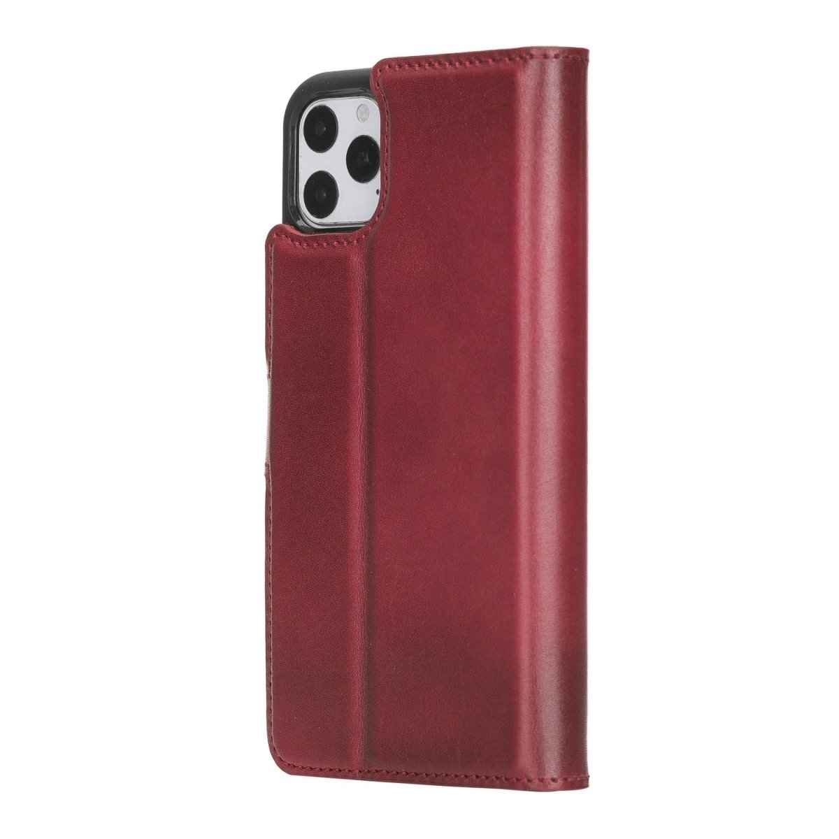 Bayelon iPhone 11 Pro Max 6.5" Leather Detachable Magnetic Wallet Case