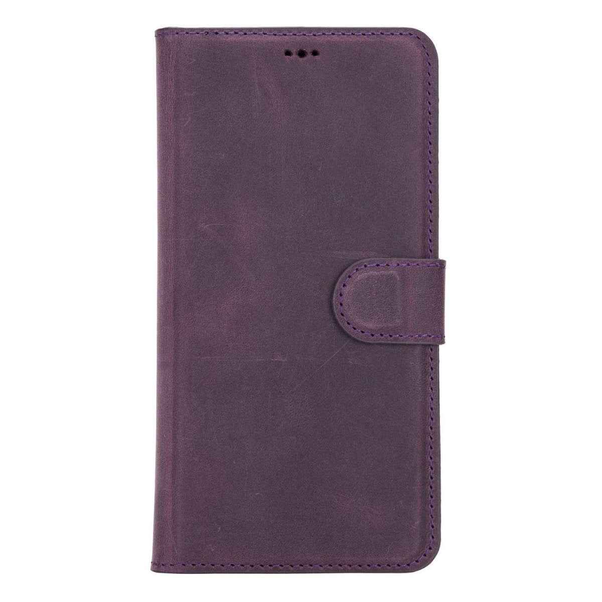 Bayelon iPhone 11 Pro Max 6.5" Leather Detachable Magnetic Wallet Case