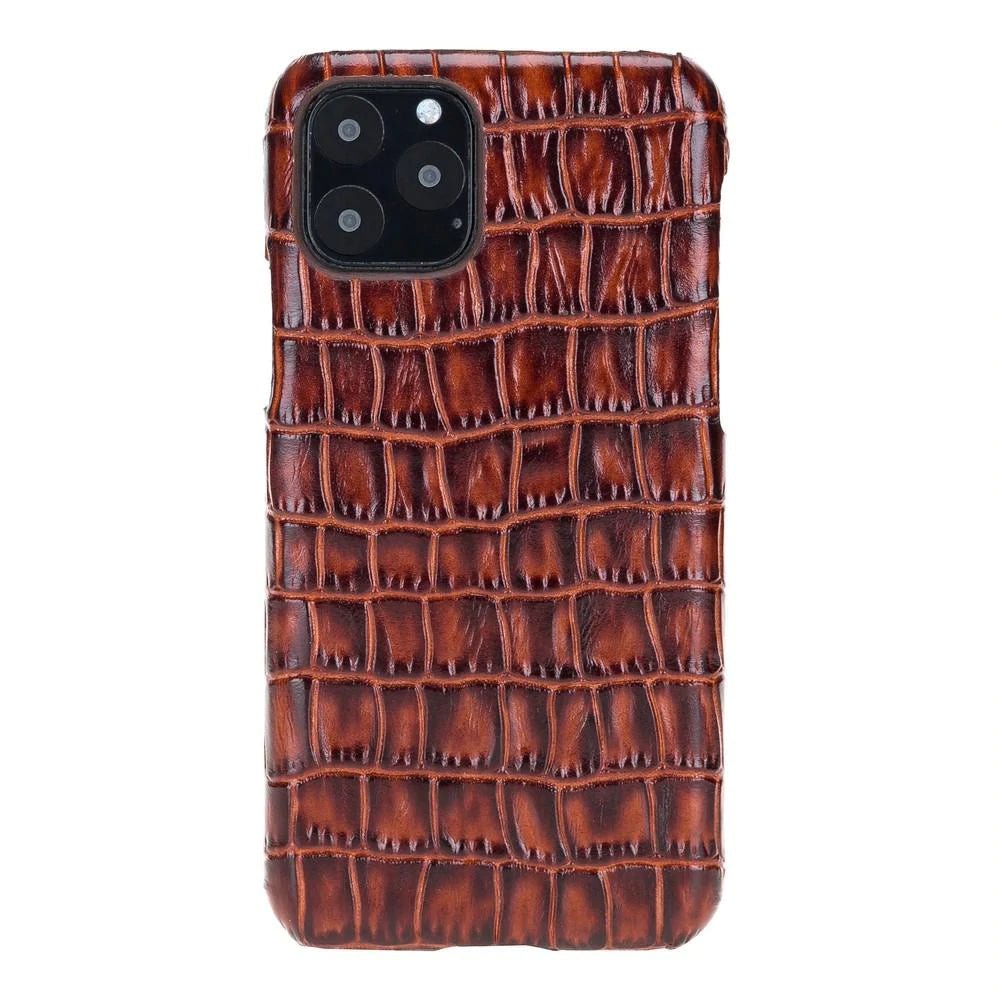 Bouletta Bouletta Ultimate Jacket Leather Case for iPhone 11 Series Brown