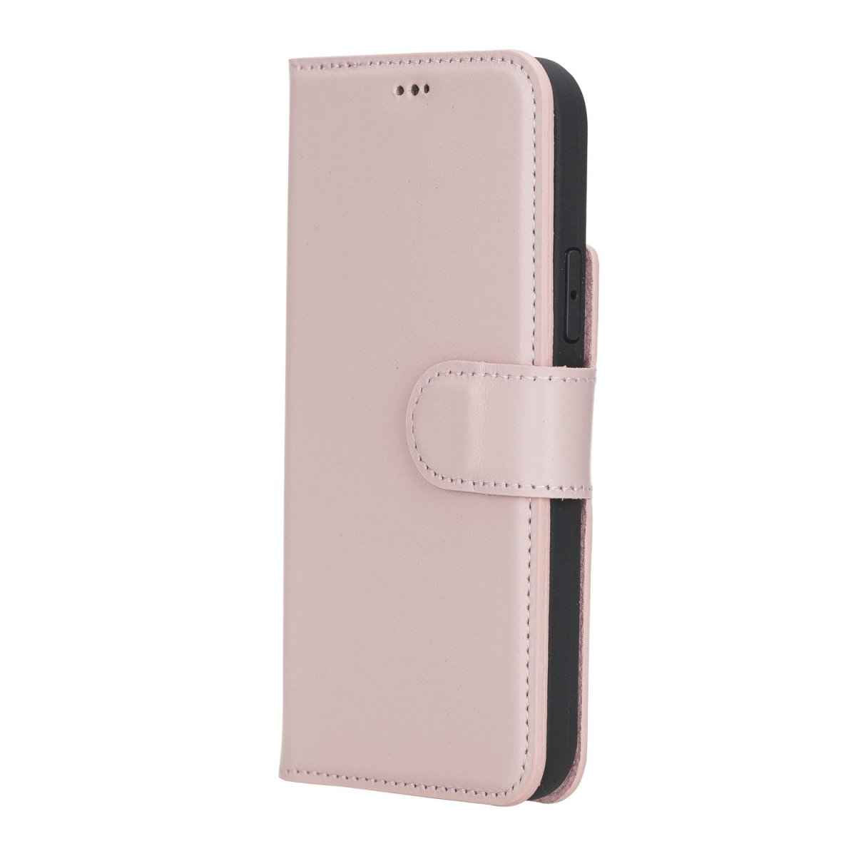 Bayelon iPhone 12 / 12 Pro 6.1" Leather Detachable Magnetic Wallet Case