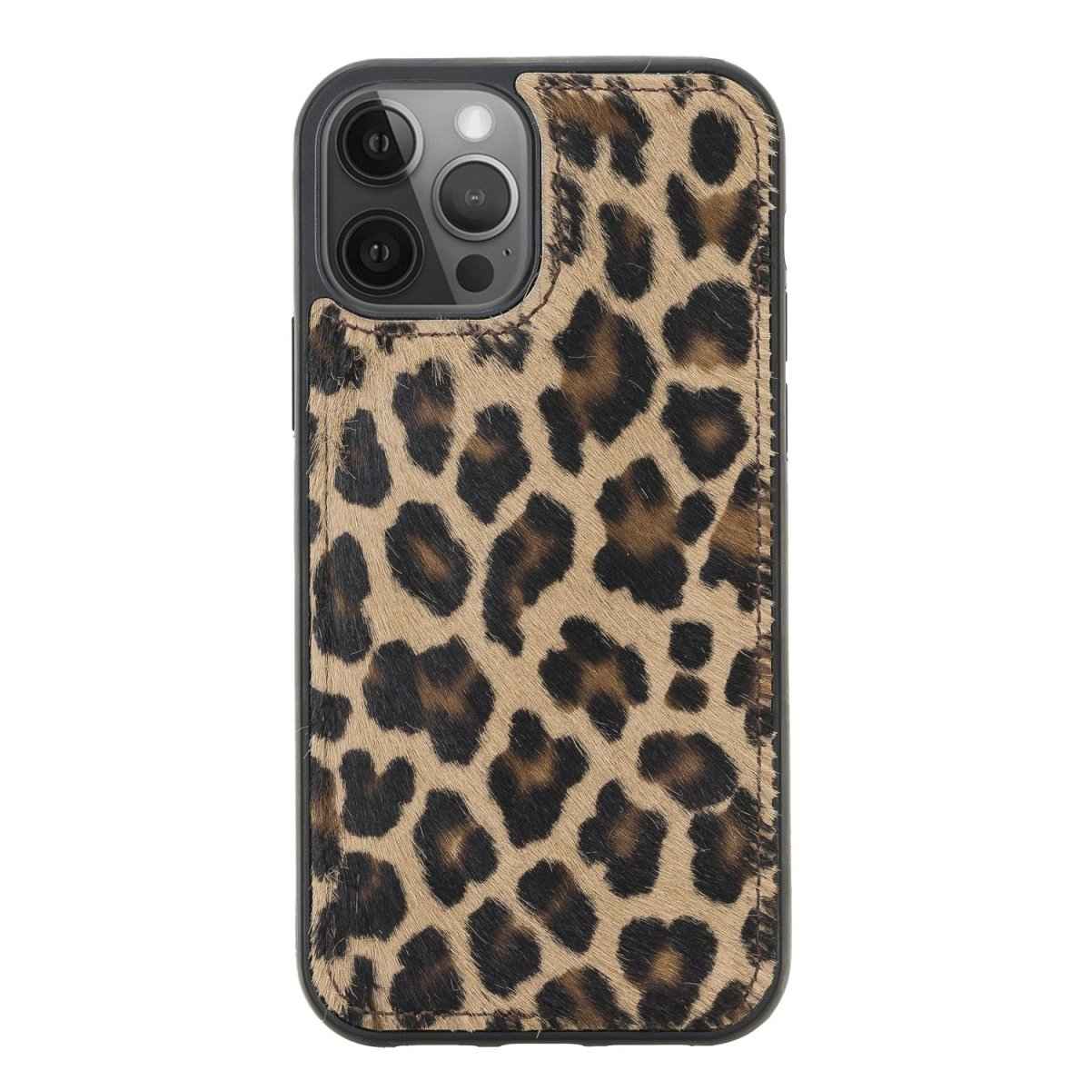 Bayelon iPhone 12 / 12 Pro 6.1" Leather Detachable Magnetic Wallet Case