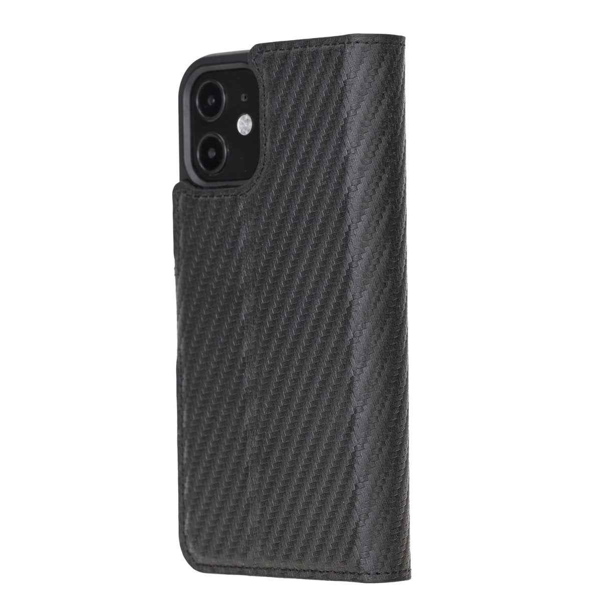 Bayelon iPhone 12 / 12 Pro 6.1" Leather Detachable Magnetic Wallet Case
