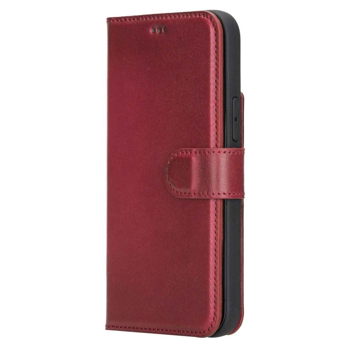 Bayelon iPhone 12 / 12 Pro 6.1" Leather Detachable Magnetic Wallet Case