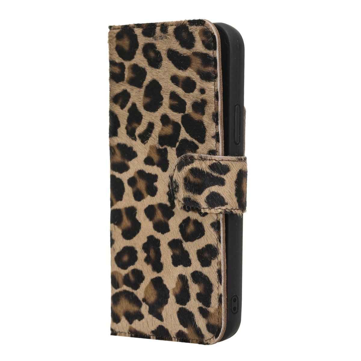 Bayelon iPhone 12 / 12 Pro 6.1" Leather Detachable Magnetic Wallet Case