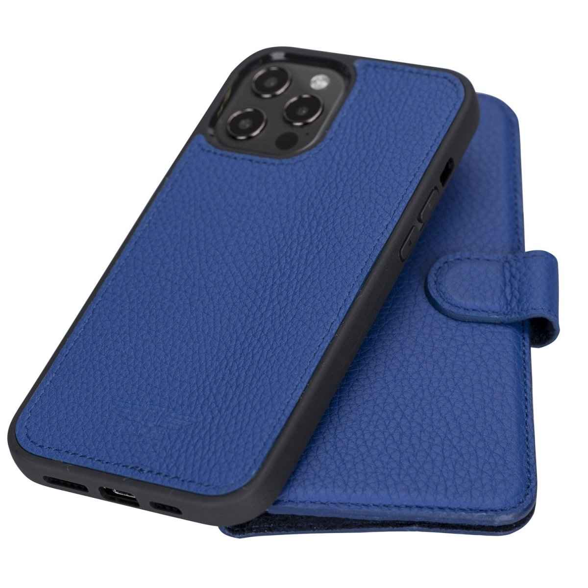 Bayelon iPhone 12 Pro Max 6.7" Leather Detachable Magnetic Wallet Case