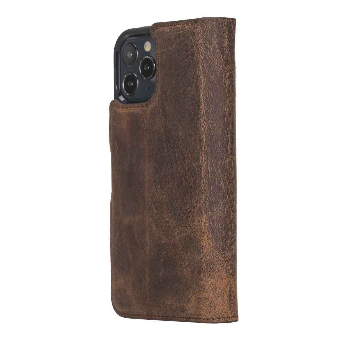Bayelon iPhone 12 Pro Max 6.7" Leather Detachable Magnetic Wallet Case