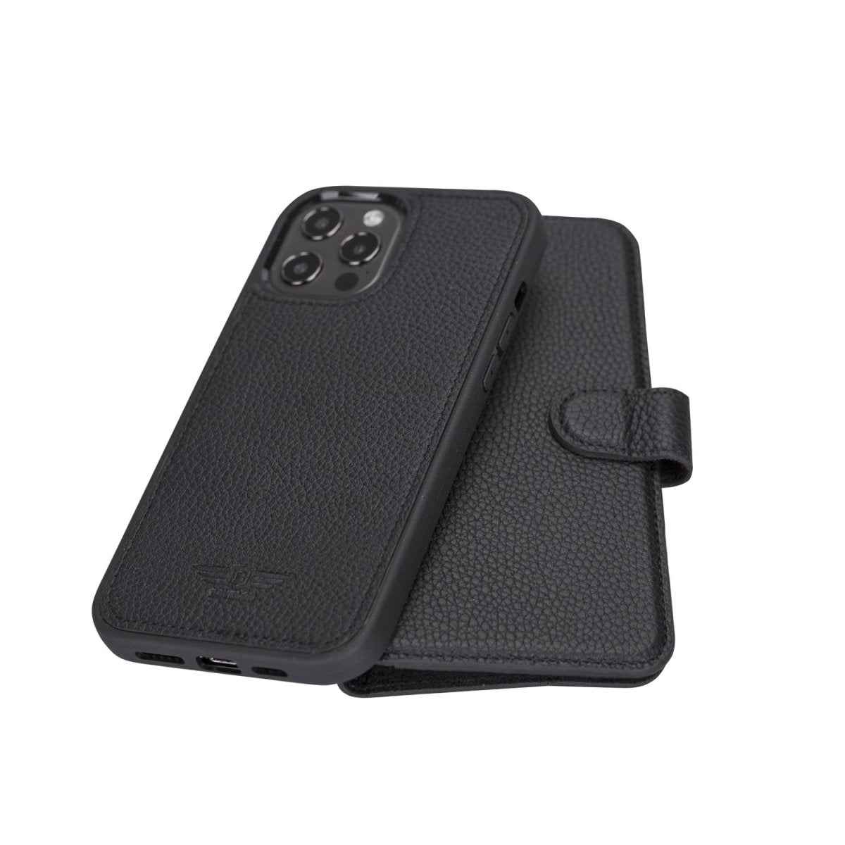 Bayelon iPhone 12 Pro Max 6.7" Leather Detachable Magnetic Wallet Case