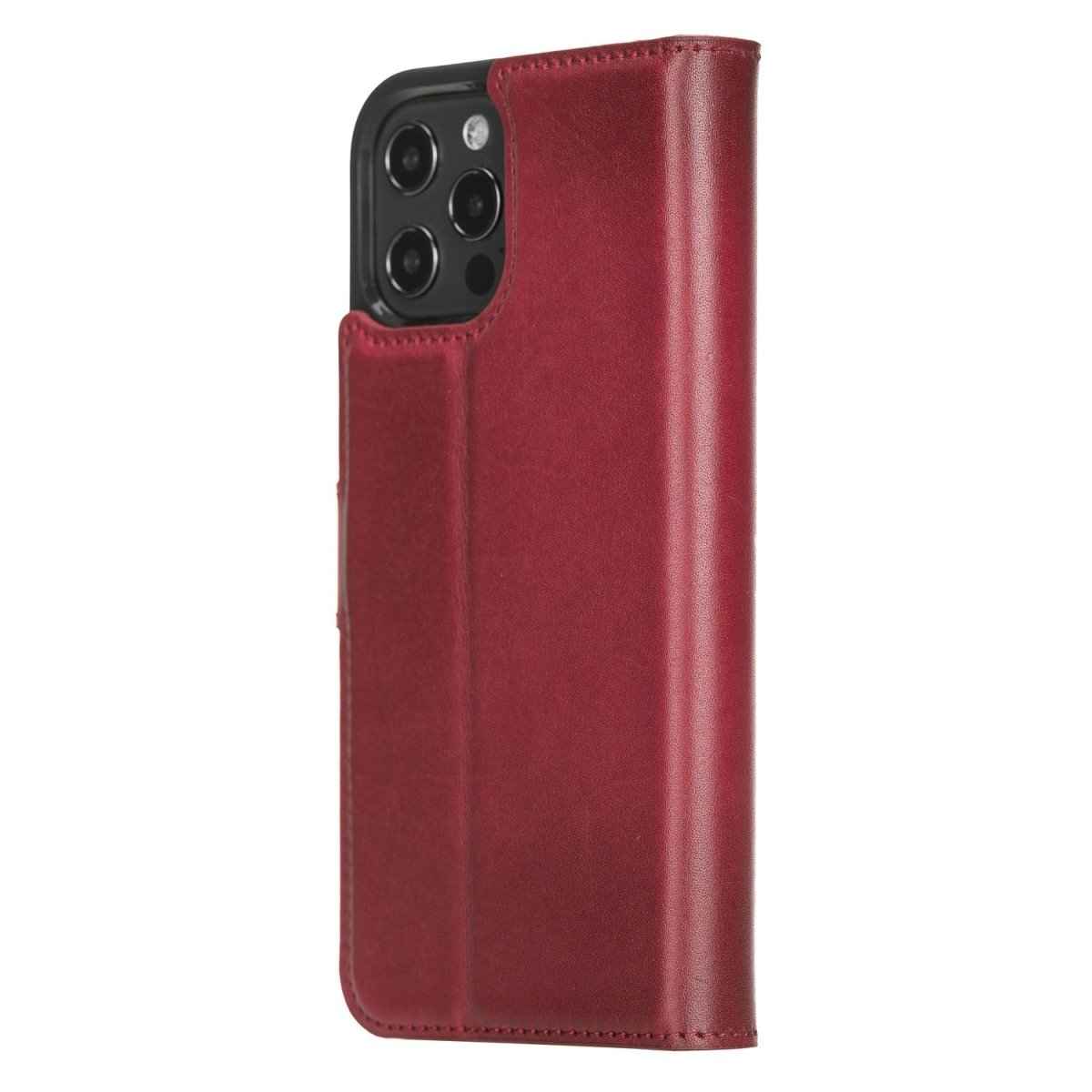 Bayelon iPhone 12 Pro Max 6.7" Leather Detachable Magnetic Wallet Case