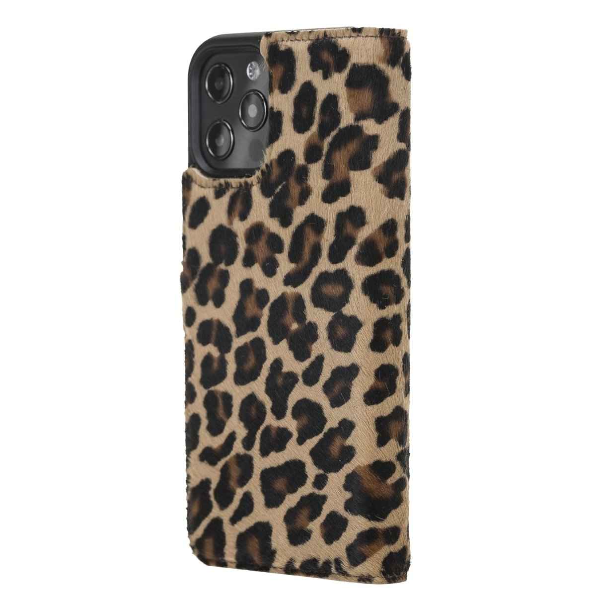 Bayelon iPhone 12 Pro Max 6.7" Leather Detachable Magnetic Wallet Case