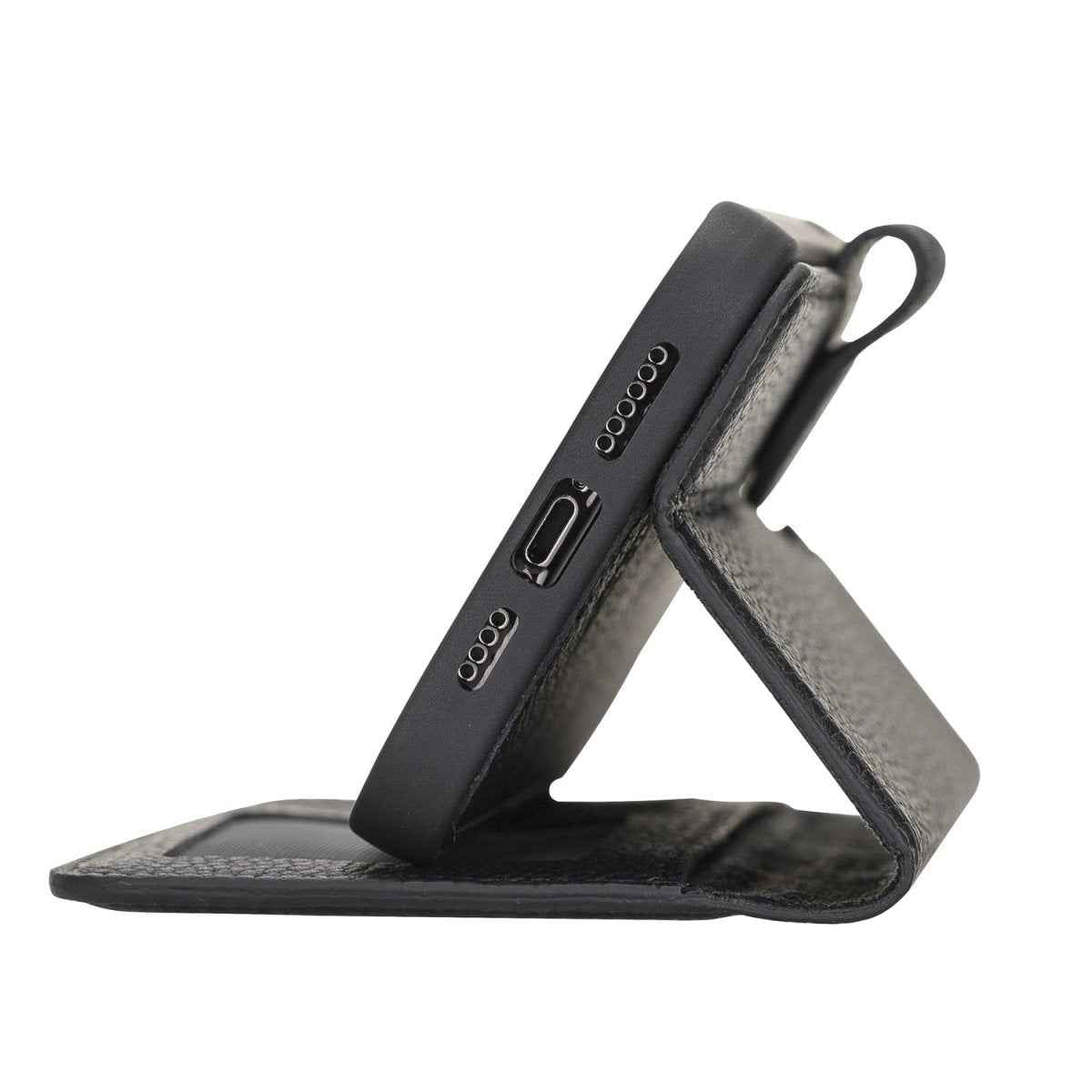 Bayelon iPhone 12 Pro Max 6.7" Leather Detachable Magnetic Wallet Case