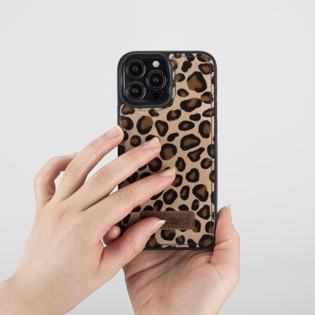 Bayelon Flex Cover Genuine Leather Case for iPhone 13 Pro Max