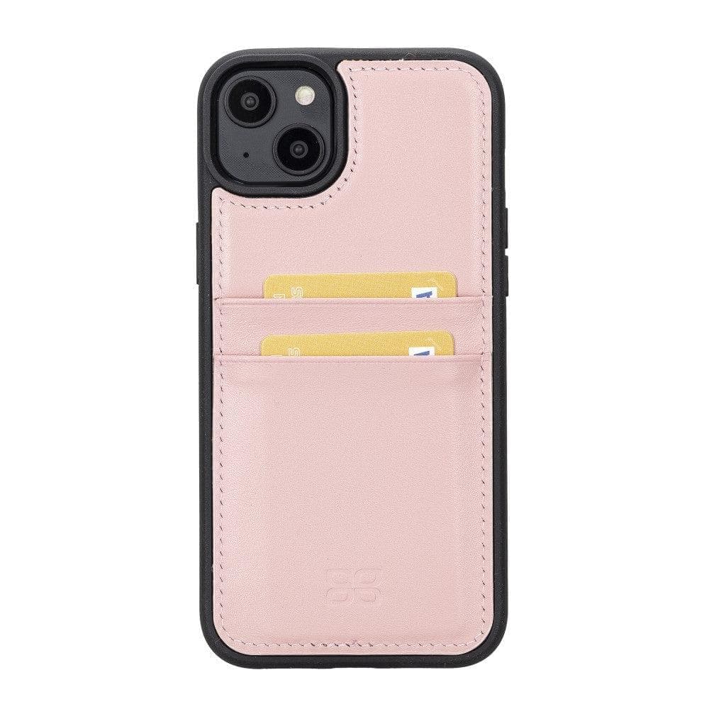 Bayelon Flex Cover Leather iPhone 15 Pro Max Case with Card Holder