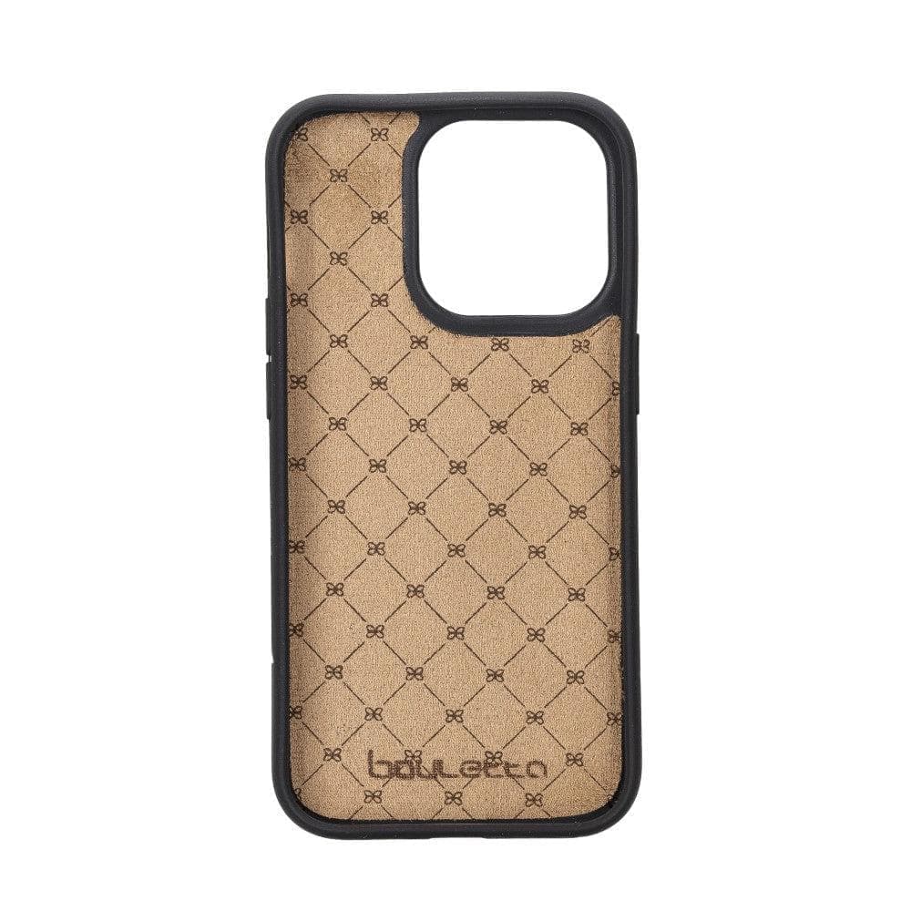 Bayelon Flex Cover Leather iPhone 15 Pro Max Case with Card Holder