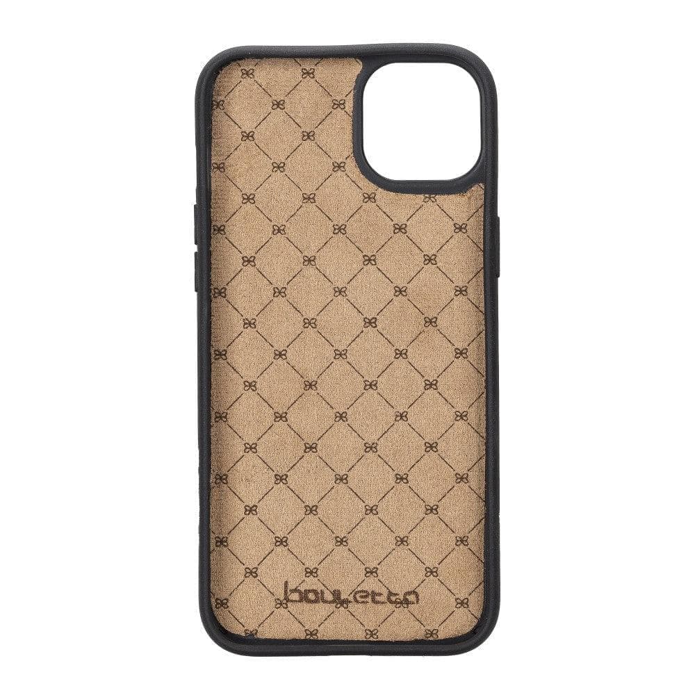 Bayelon Bayelon Flex Cover Leather iPhone 15 Case with Card Holder