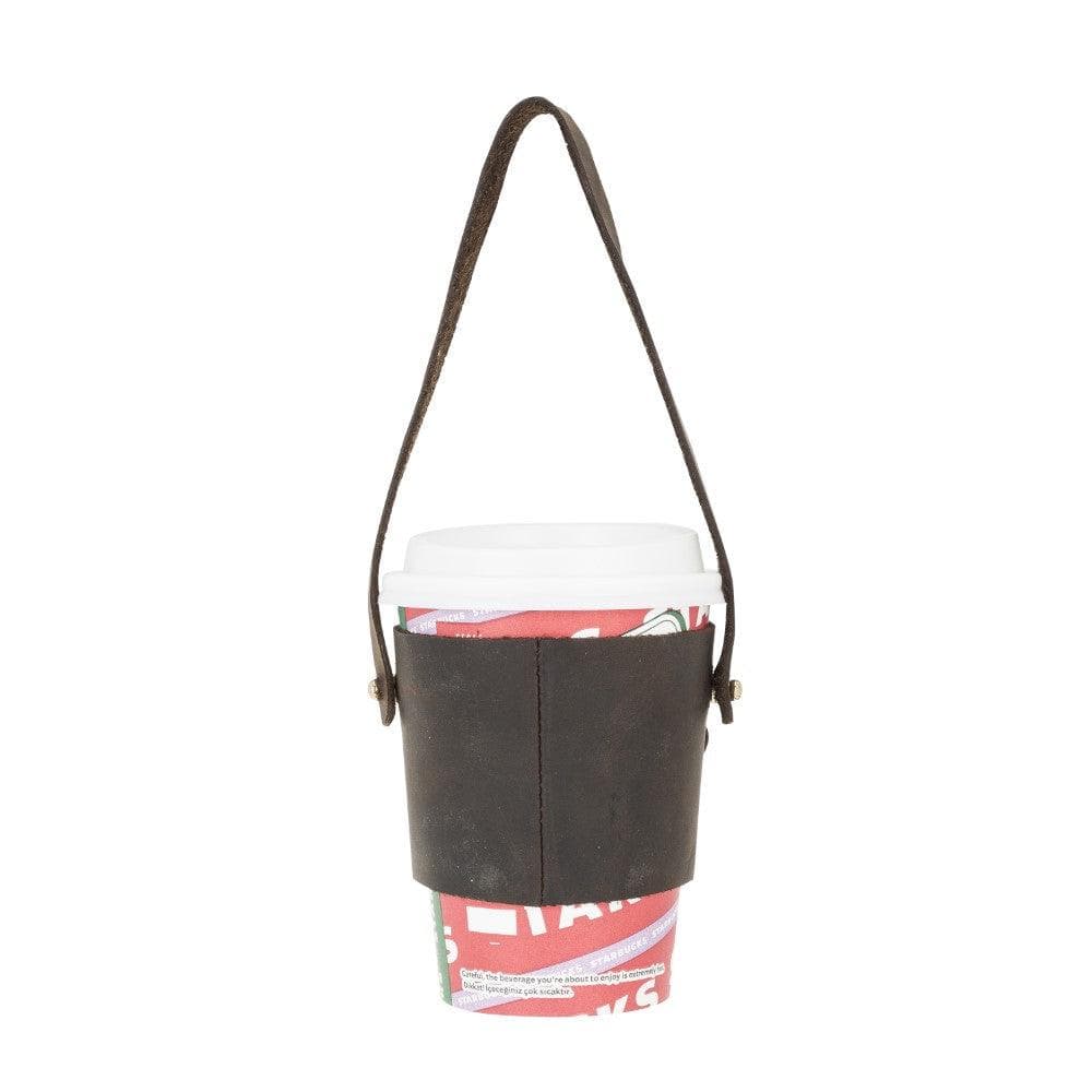 Bayelon Patras Handmade Leather Coffee Cup Case