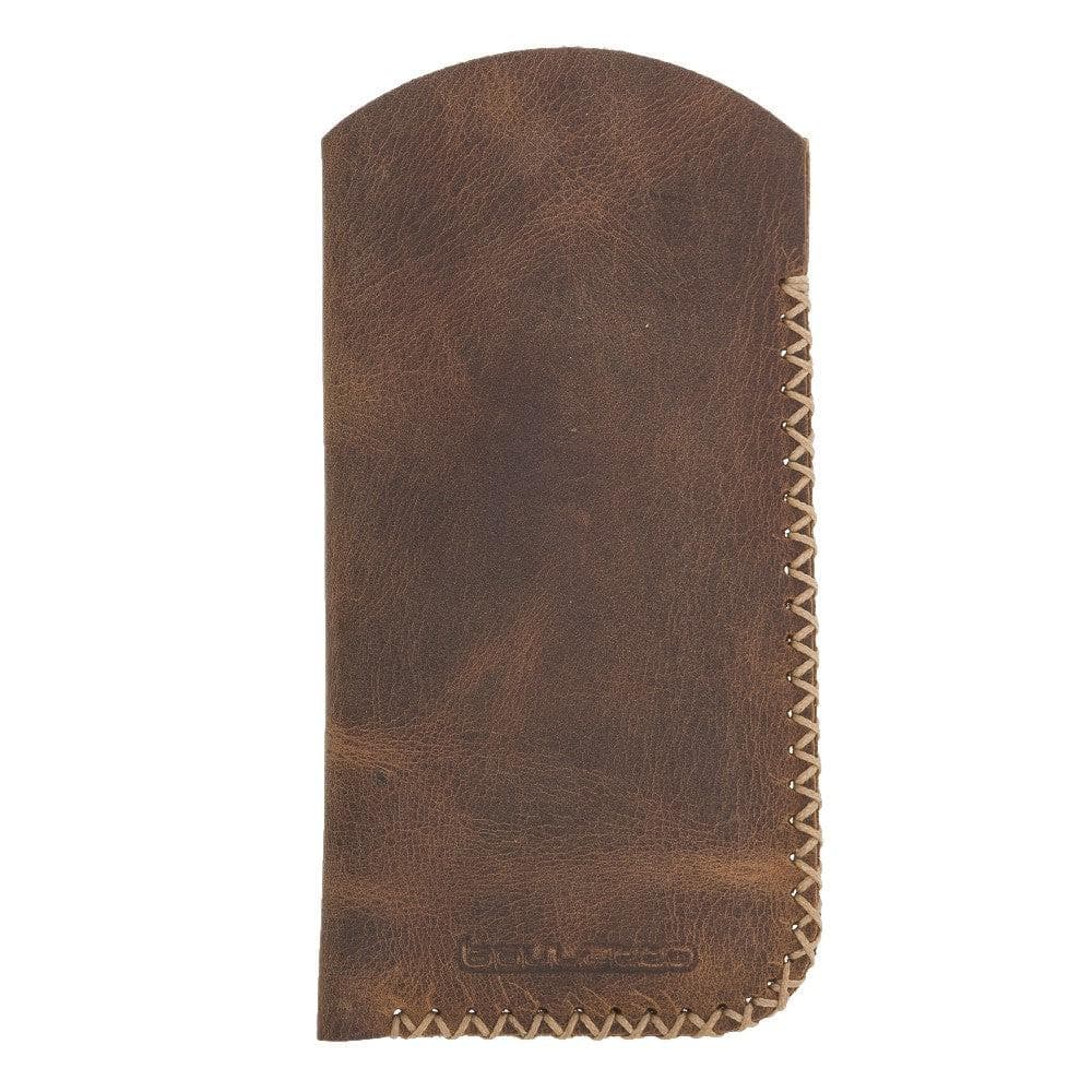 Bayelon Genuine Leather Glasses Case - Handcrafted Eyewear Protection