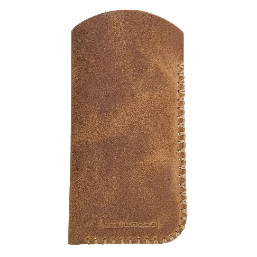 Bayelon Genuine Leather Glasses Case - Handcrafted Eyewear Protection