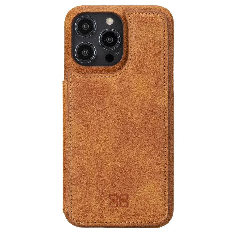 Bayelon Ultimate Holder Leather Case for iPhone 14 Series