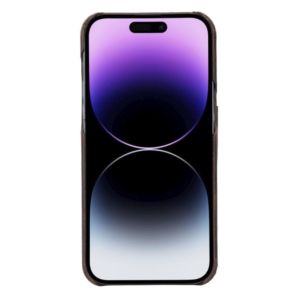 Bayelon Ultimate Holder Leather Case for iPhone 14 Series