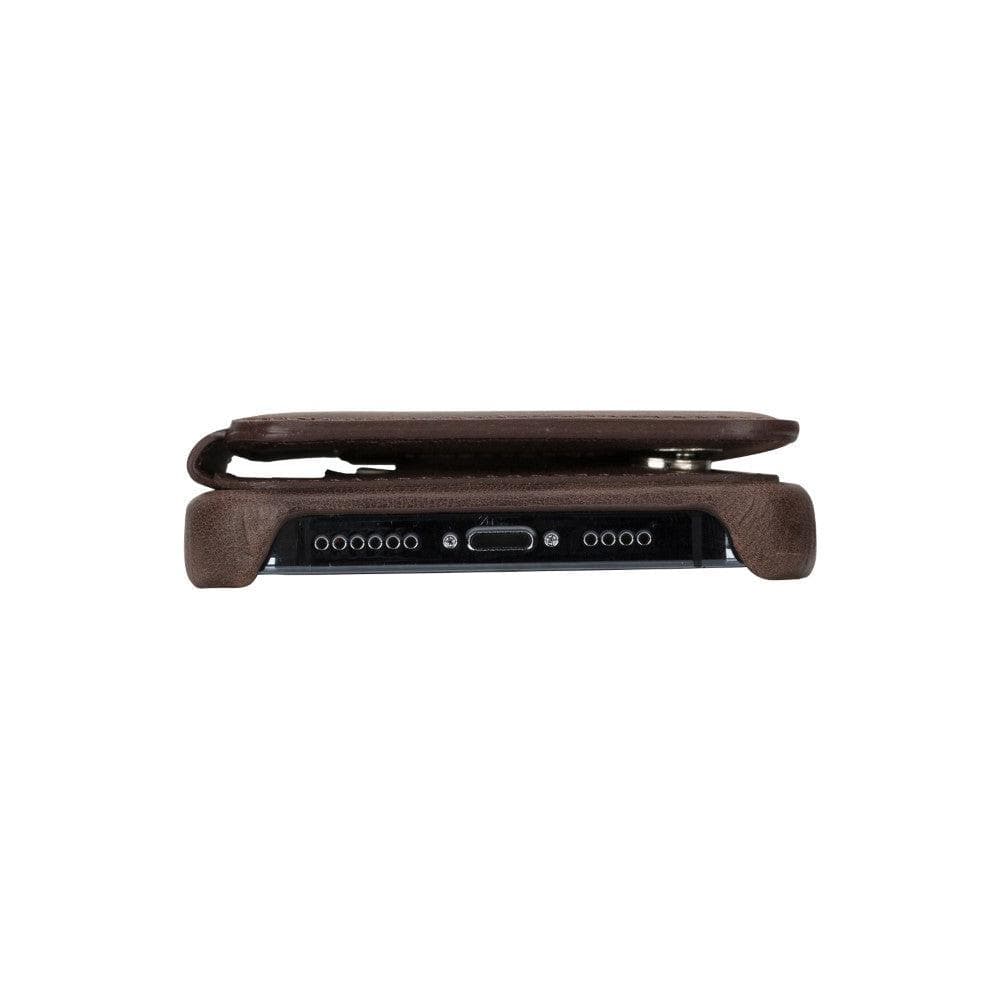 Bayelon Ultimate Holder Leather Case for iPhone 14 Series