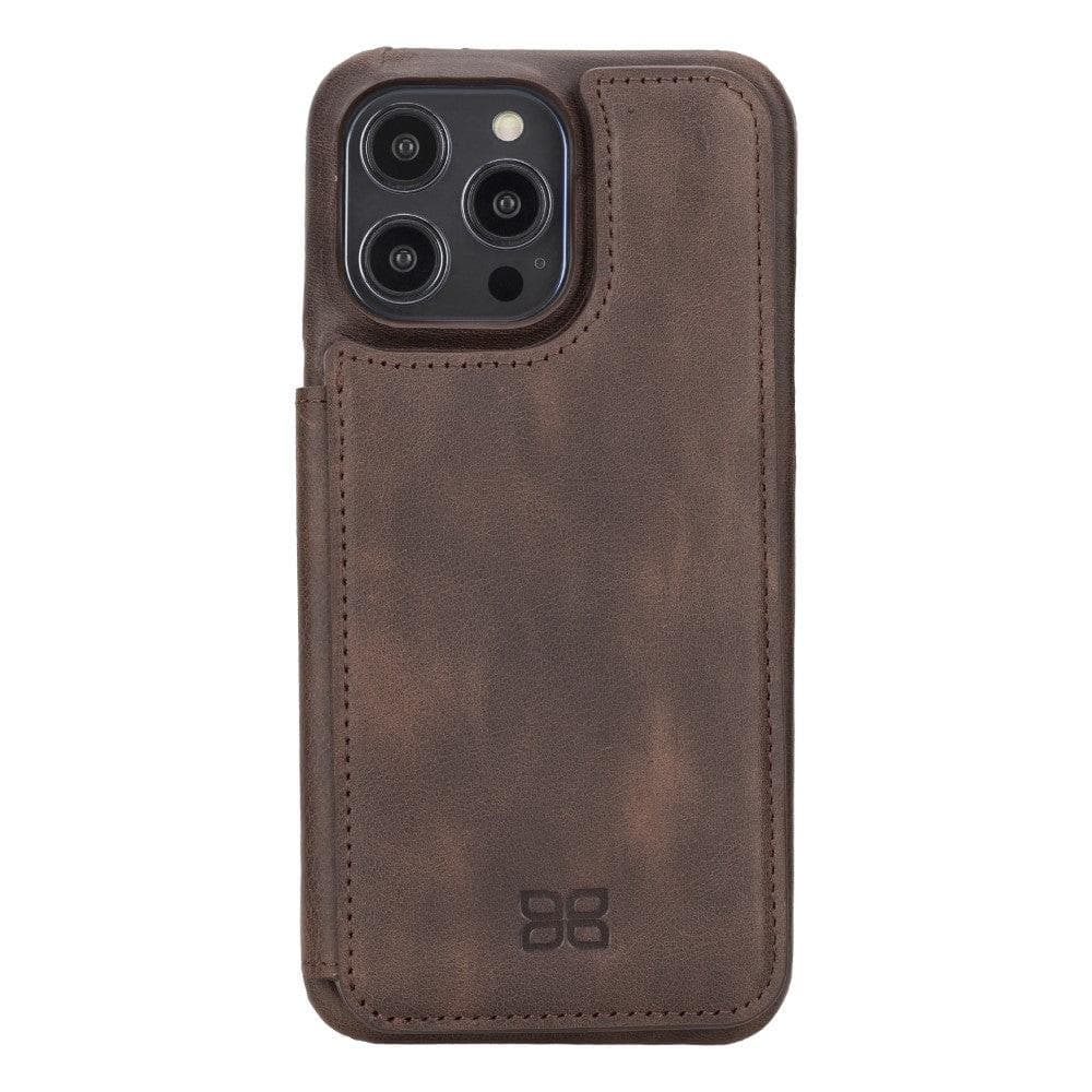 Bayelon Ultimate Holder Leather Case for iPhone 14 Series