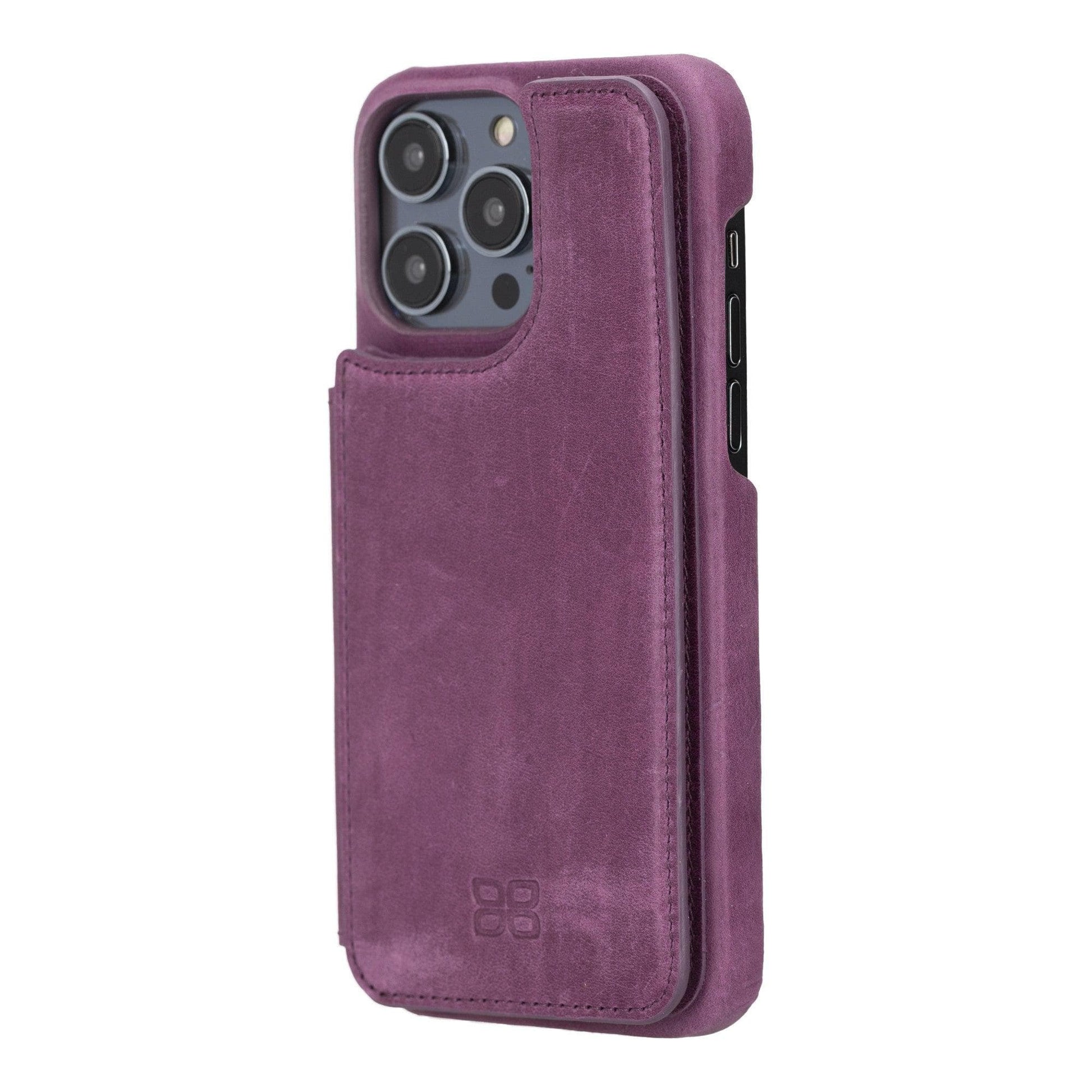 Bayelon Ultimate Holder Leather Case for iPhone 14 Series
