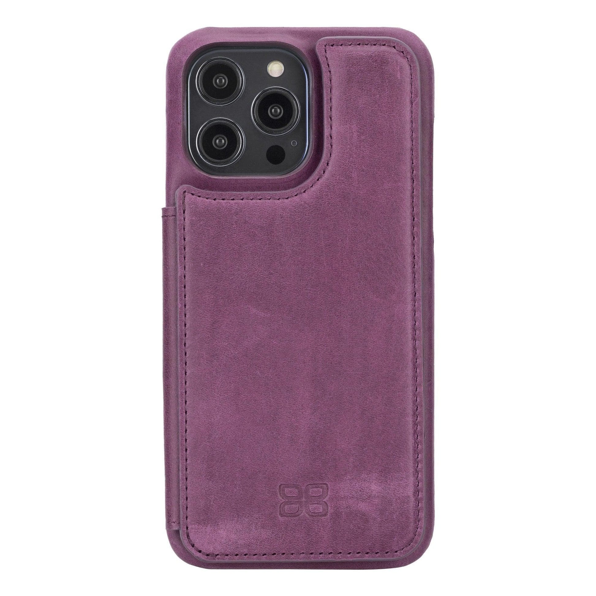 Bayelon Ultimate Holder Leather Case for iPhone 14 Series