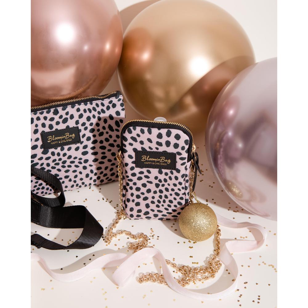 BloominBag Leopard Love Cell Phone Crossbody Bag