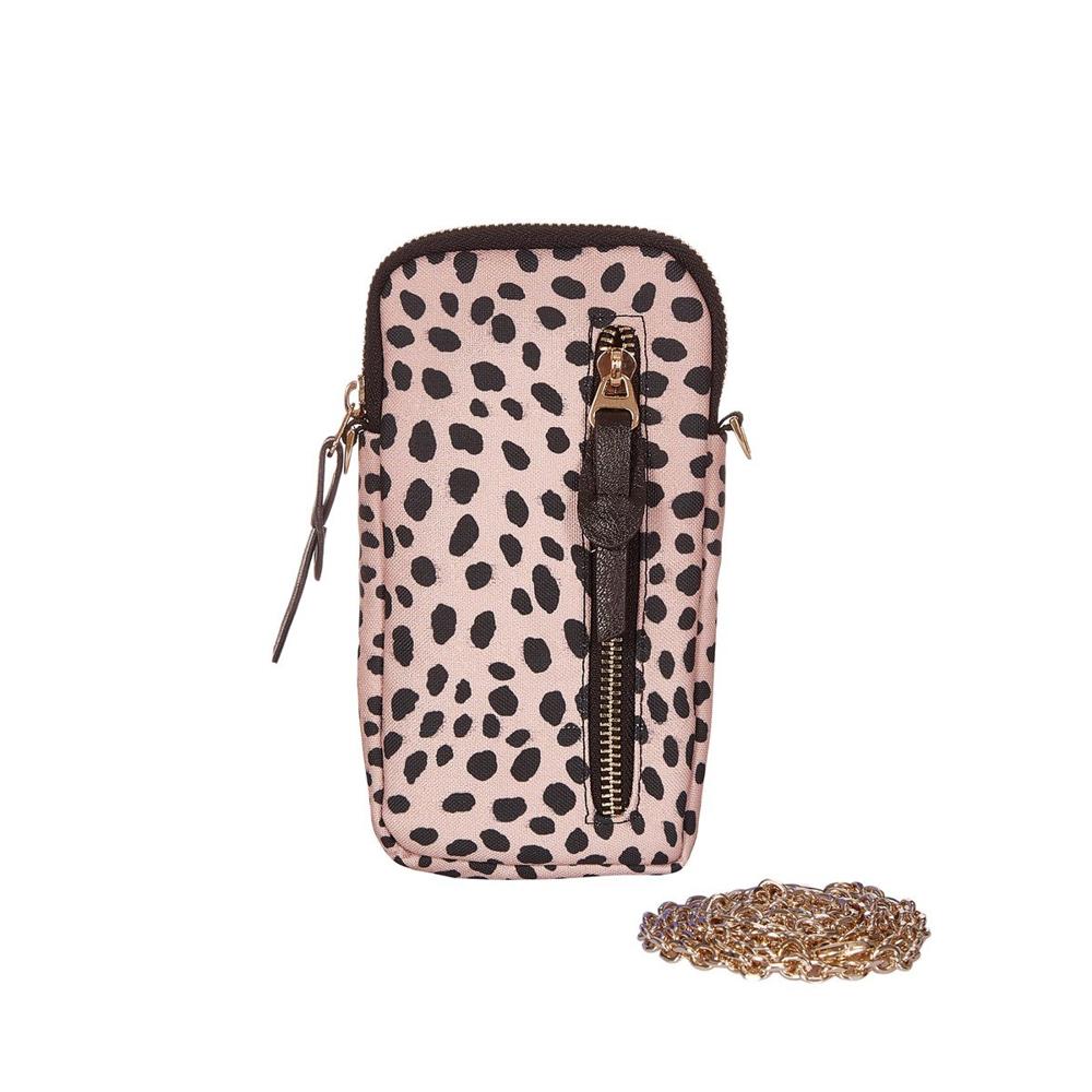 BloominBag Leopard Love Cell Phone Crossbody Bag