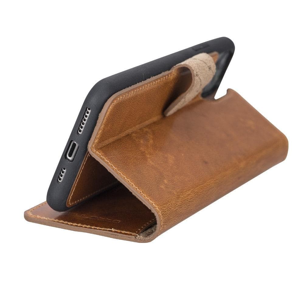 Bayelon Magic iPhone 11 Series Detachable Leather Wallet Case - MW